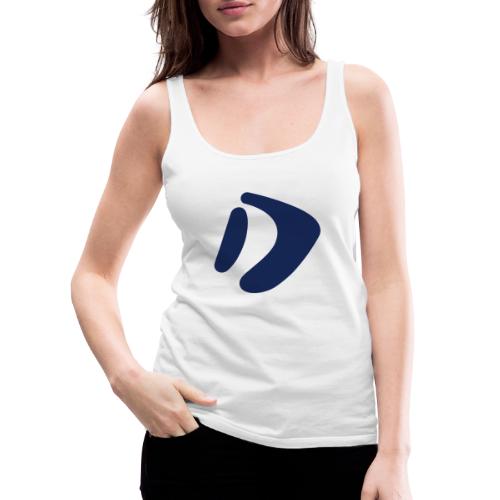 Logo D Blue DomesSport - Frauen Premium Tank Top