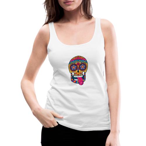 Mexican Skull - Canotta premium da donna