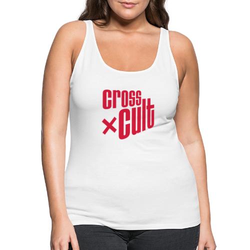 Cross Cult Logo Rot - Frauen Premium Tank Top