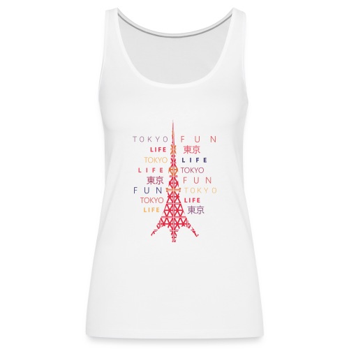 CR - Neon Tower - Camiseta de tirantes premium mujer