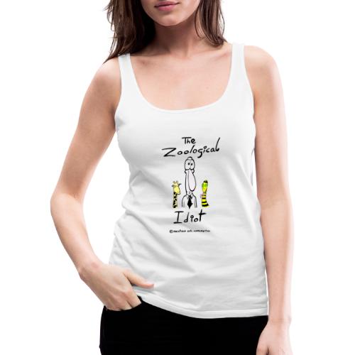 Zoological idiot, colores claros - Camiseta de tirantes premium mujer