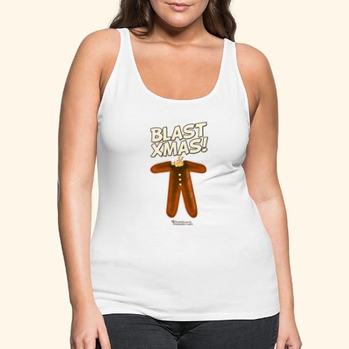 Ugly Christmas T-Shirt Design Spruch Blast Xmas - Frauen Premium Tank Top