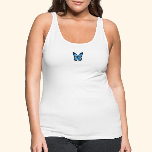 Vlinder T-shirt - Butterfly - Vrouwen Premium tank top