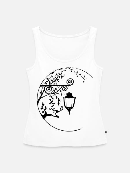 LATERNE - Frauen Premium Organic Tank Top - Weiß