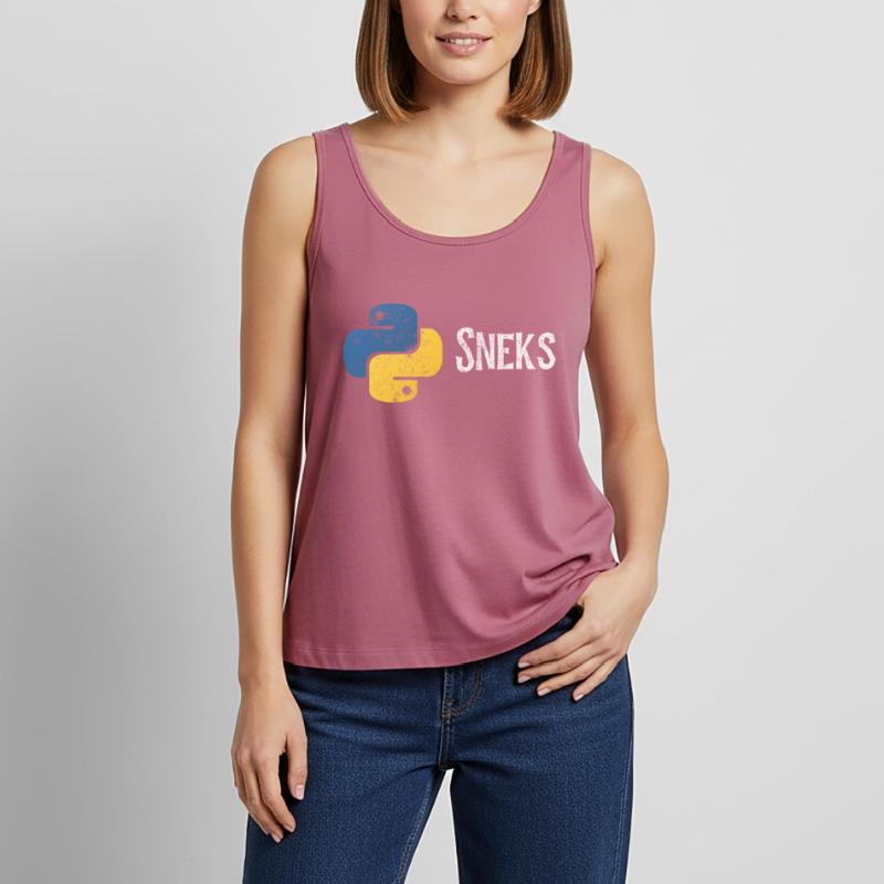 Lustige Python-Programmierer-Programmierung in Not Frauen Premium Organic Tank Top