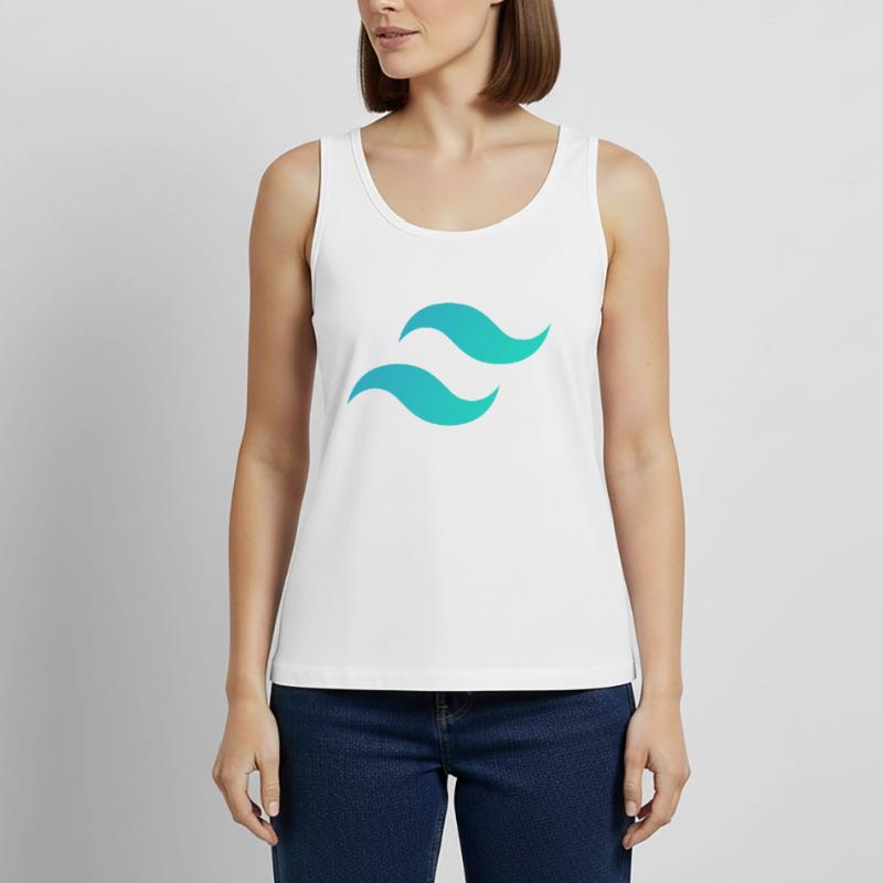 Rückenwind CSS Mark - CSS Framework Programmer Coder Frauen Premium Organic Tank Top