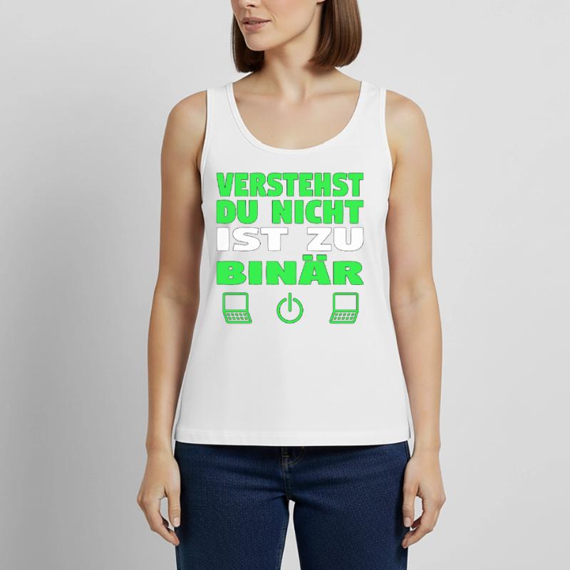 Informatik Computer Programmierer Entwickler Coder Frauen Premium Organic Tank Top