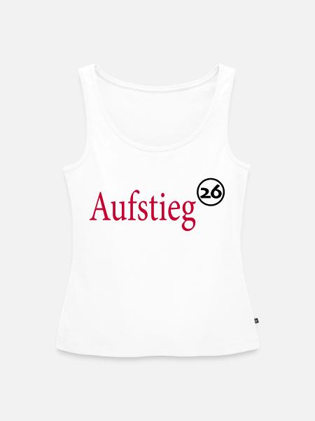 Aufsteiger 2026 Aufstieg - Frauen Premium Organic Tank Top - Weiß