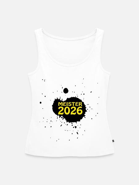 Meister 2026 Meisterschaft - Frauen Premium Organic Tank Top - Weiß