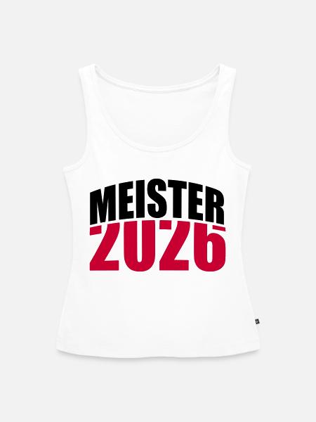 Meister 2026 Meisterschaft - Frauen Premium Organic Tank Top - Weiß