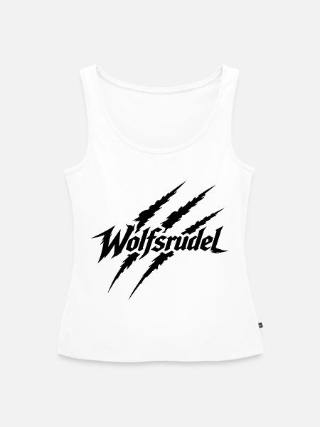 Wolfsrudel - Frauen Premium Organic Tank Top - Weiß