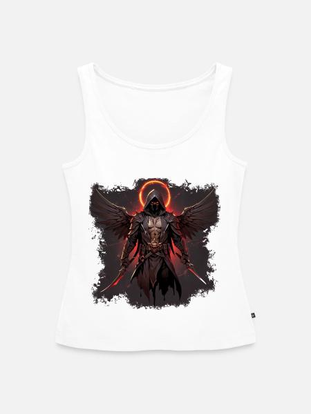 Todesengel - Frauen Premium Organic Tank Top - Weiß