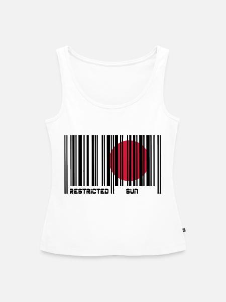 Restricted sun - Frauen Premium Organic Tank Top - Weiß