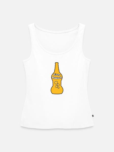 Zohan - Fizzy Bubblech / Bubbele - Frauen Premium Organic Tank Top - Weiß