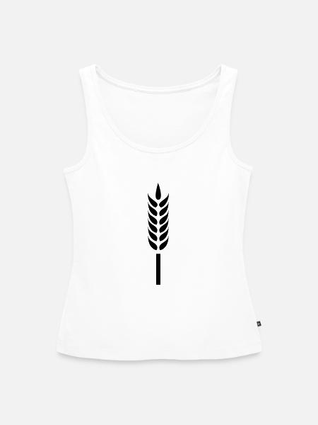 Ähre - Frauen Premium Organic Tank Top - Weiß
