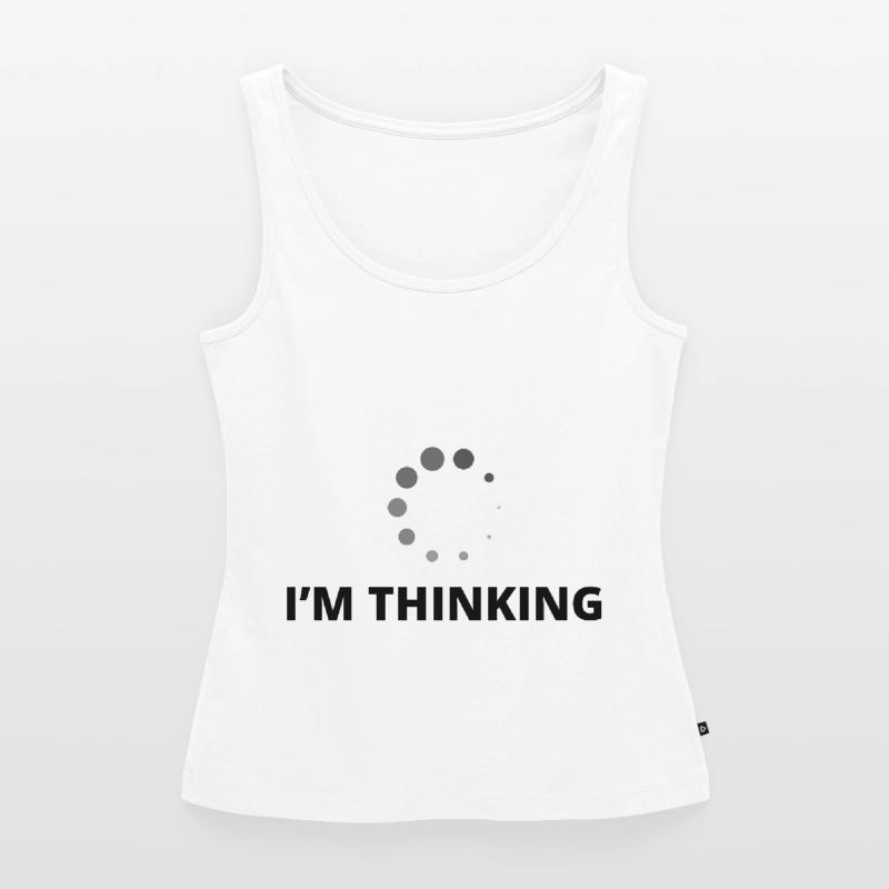 I'm Thinking Coder Software Developer Programmer N Frauen Premium Organic Tank Top