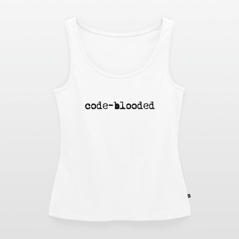 Lustige Code-Blut-Programmier-Codierung - Data Web Frauen Premium Organic Tank Top