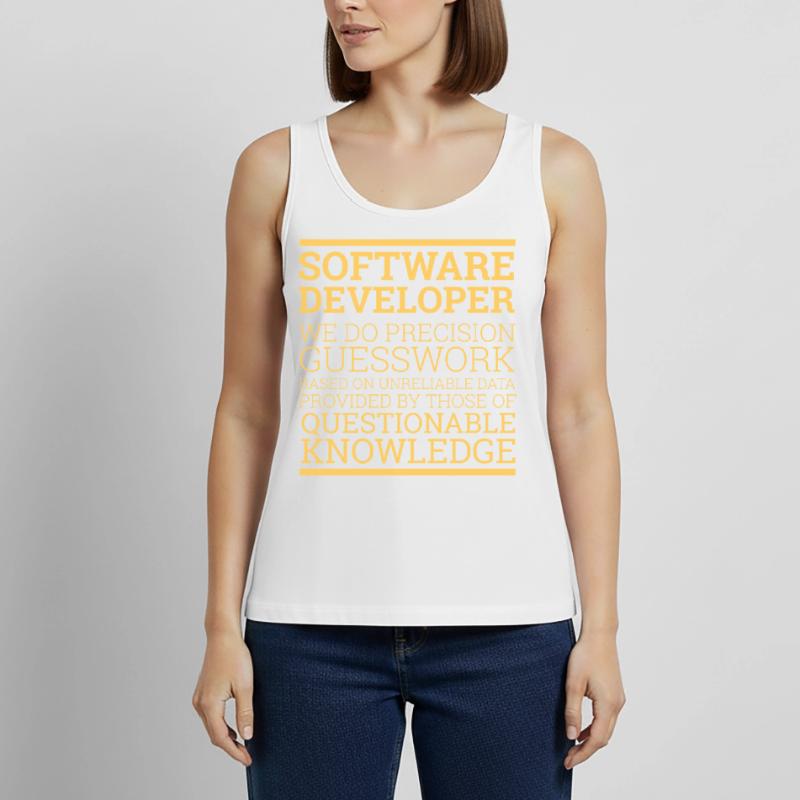 "Software Developer" | Programmierer Frauen Premium Organic Tank Top
