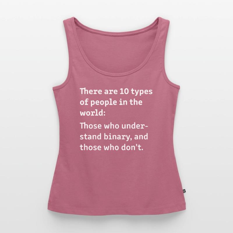 Understand Binary Web Developer Coder Frauen Premium Organic Tank Top