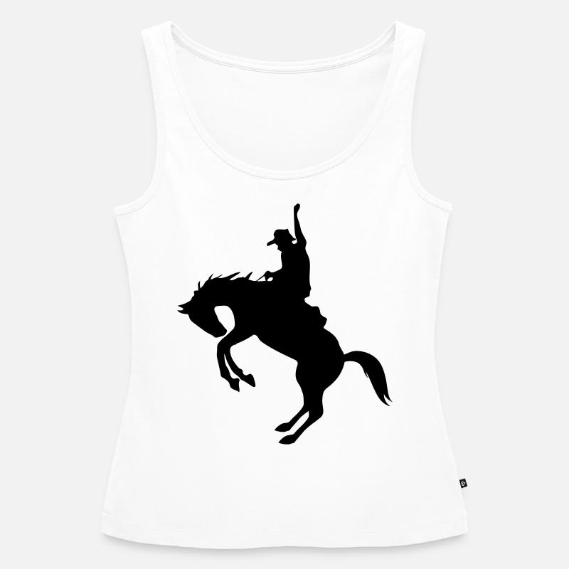 Rodeo eu - Women’s Premium Organic Tank top - white
