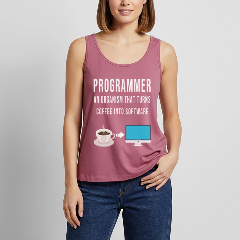 Programmer Code Computer Software Developer Women’s Premium Organic Tank top
