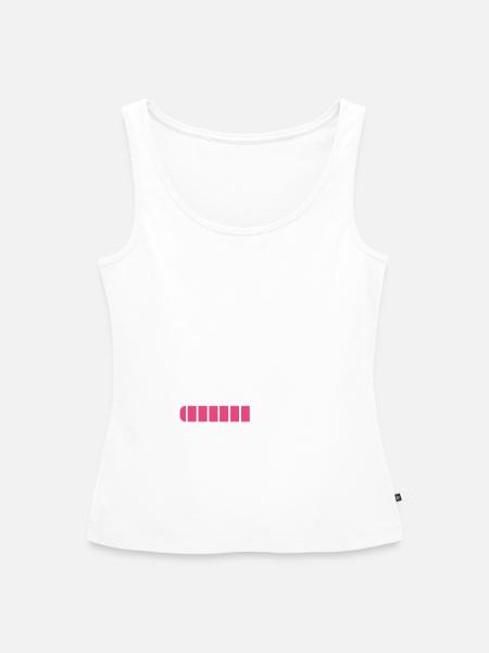 Idée cadeau femme retraitée - Débardeur bio Premium Femme - blanc