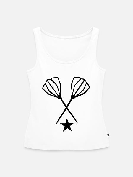 Schneebesen, Koch, Küche - Frauen Premium Organic Tank Top - Weiß