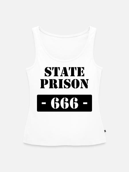 State Prison - 666 - Frauen Premium Organic Tank Top - Weiß