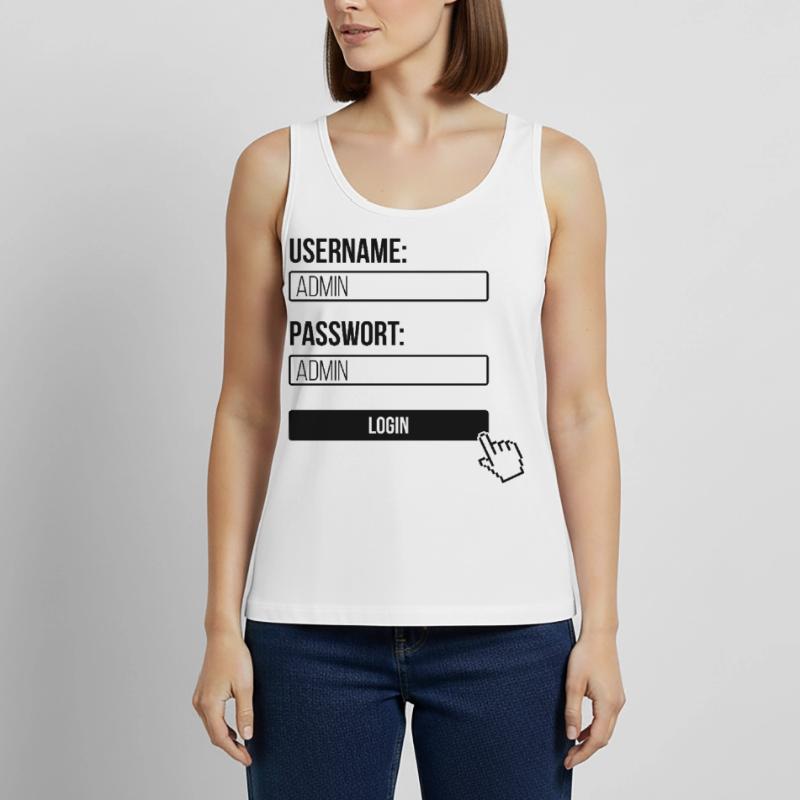 Admin Administrator Computer Science Computer Women’s Premium Organic Tank top