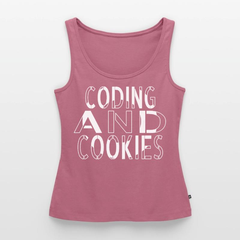 informatics computers programming computer Frauen Premium Organic Tank Top