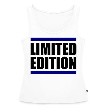 Limited Edition - Frauen Premium Organic Tank Top - Weiß - Vorne - AI Model Female 172 light (172cm)