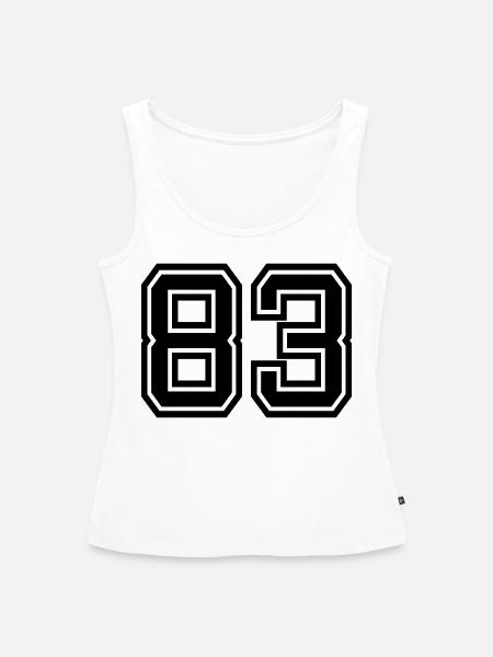 83 - Frauen Premium Organic Tank Top - Weiß