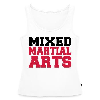 Mixed Martial Arts - Frauen Premium Organic Tank Top - Weiß - Vorne - AI Model Female 172 light (172cm)