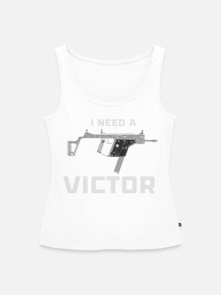 Vector - Frauen Premium Organic Tank Top - Weiß