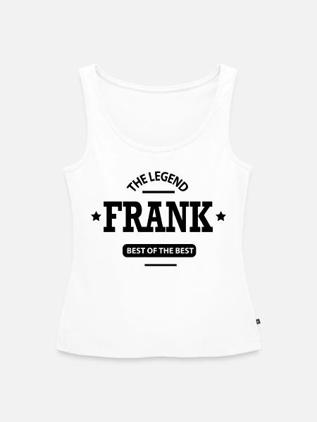 frank - Frauen Premium Organic Tank Top - Weiß