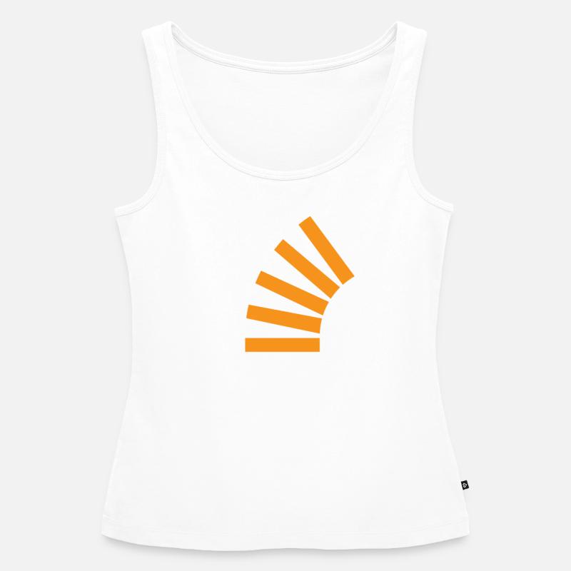 Copy And Paste Programmer Developer Coder Nerd - Frauen Premium Organic Tank Top - Weiß