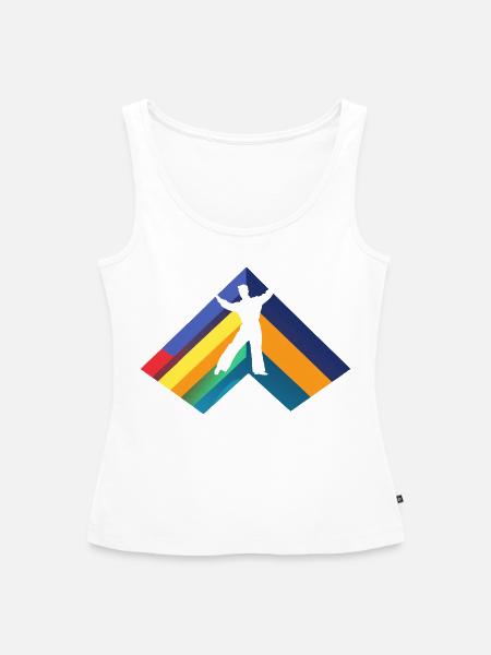 Tanzen Tanzlehrer Foxtrott - Frauen Premium Organic Tank Top - Weiß