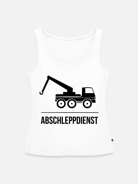 Abschleppdienst - Frauen Premium Organic Tank Top - Weiß