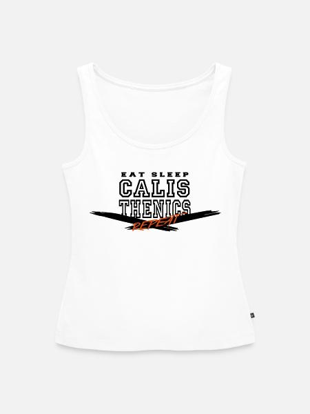 Calisthenics - Frauen Premium Organic Tank Top - Weiß