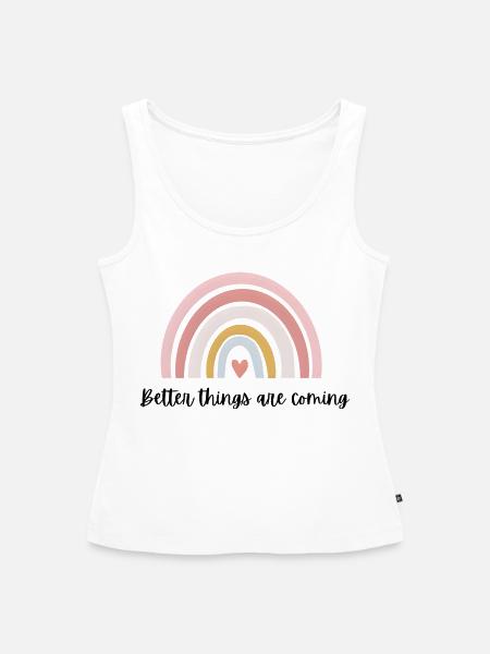 Arctic Eleganz - Frauen Premium Organic Tank Top - Weiß