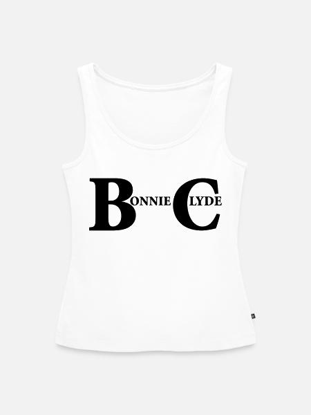 Bonnie Clyde - Frauen Premium Organic Tank Top - Weiß