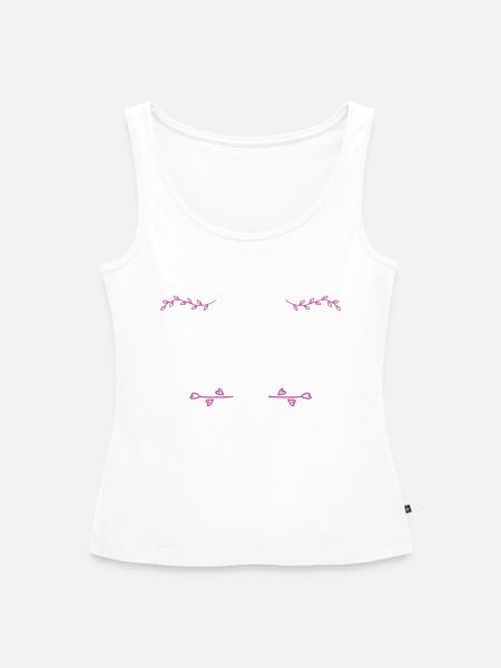 Daniel - Frauen Premium Organic Tank Top - Weiß