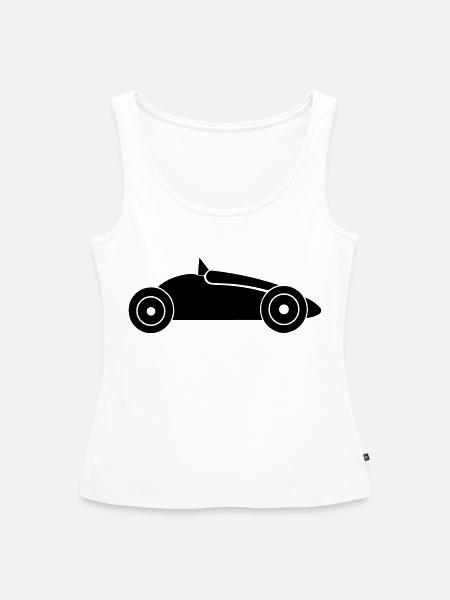Altes Auto - Frauen Premium Organic Tank Top - Weiß