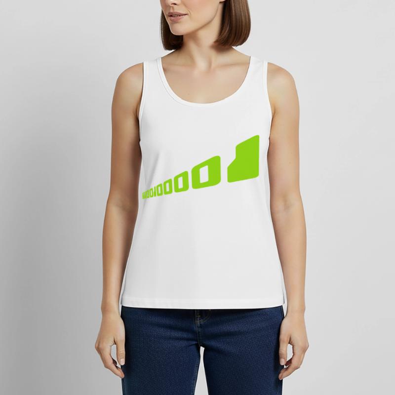 Binary Code Program Language Women’s Premium Organic Tank top