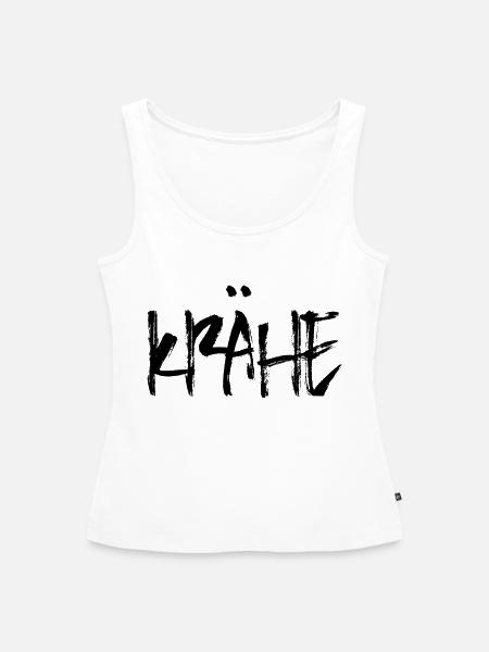 Krähe - Frauen Premium Organic Tank Top - Weiß