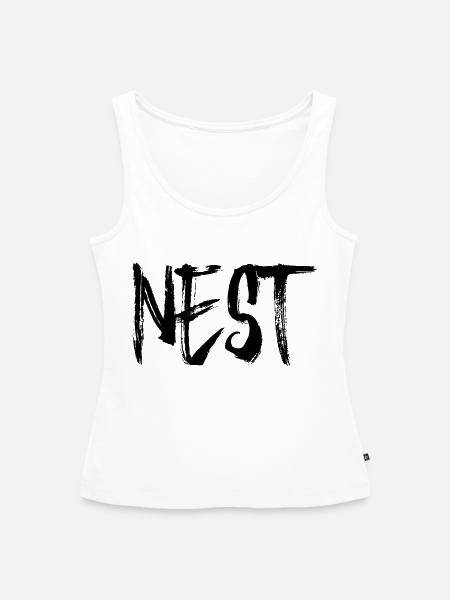 Nest - Frauen Premium Organic Tank Top - Weiß