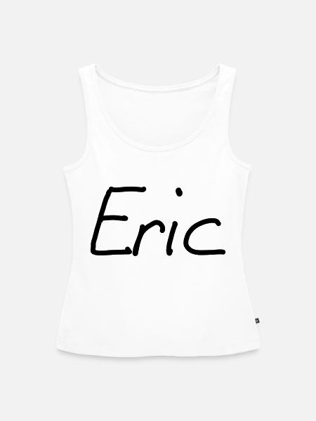 Eric - Frauen Premium Organic Tank Top - Weiß