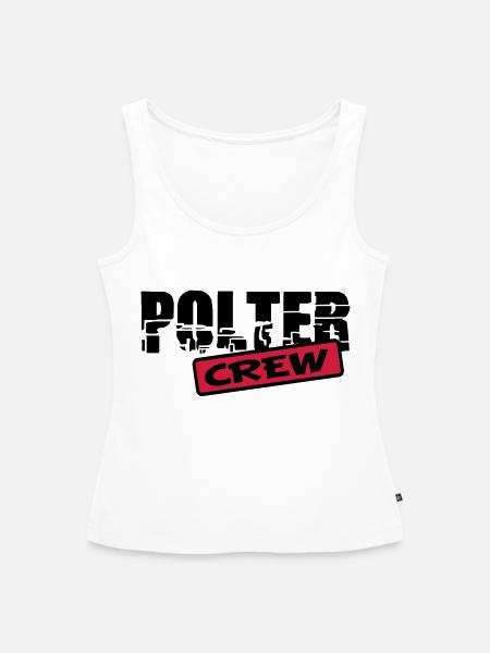 poltercrew - Frauen Premium Organic Tank Top - Weiß