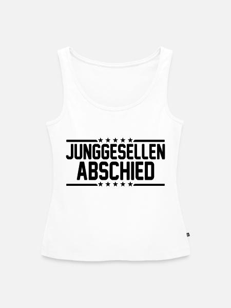 Junggesellen Abschied - Frauen Premium Organic Tank Top - Weiß