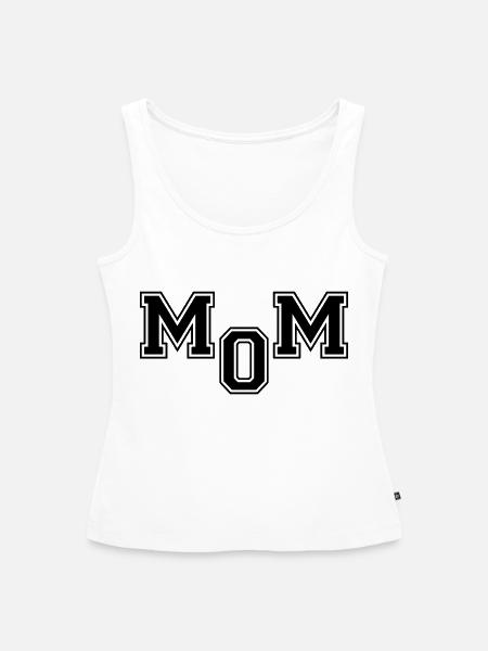 Mom - Frauen Premium Organic Tank Top - Weiß